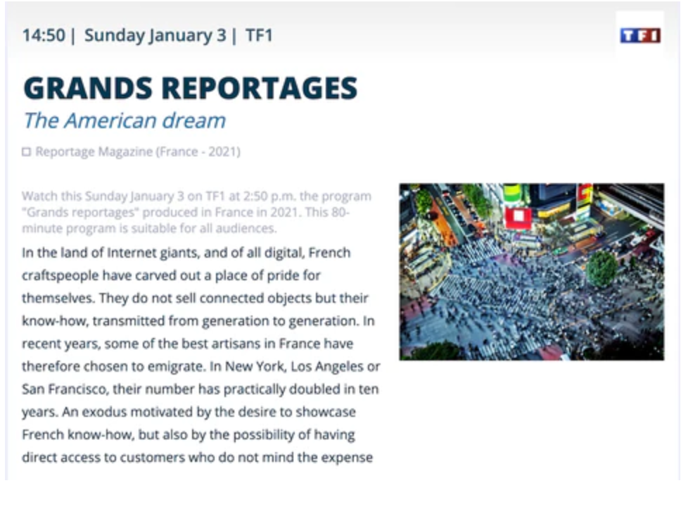 Grands Reportages