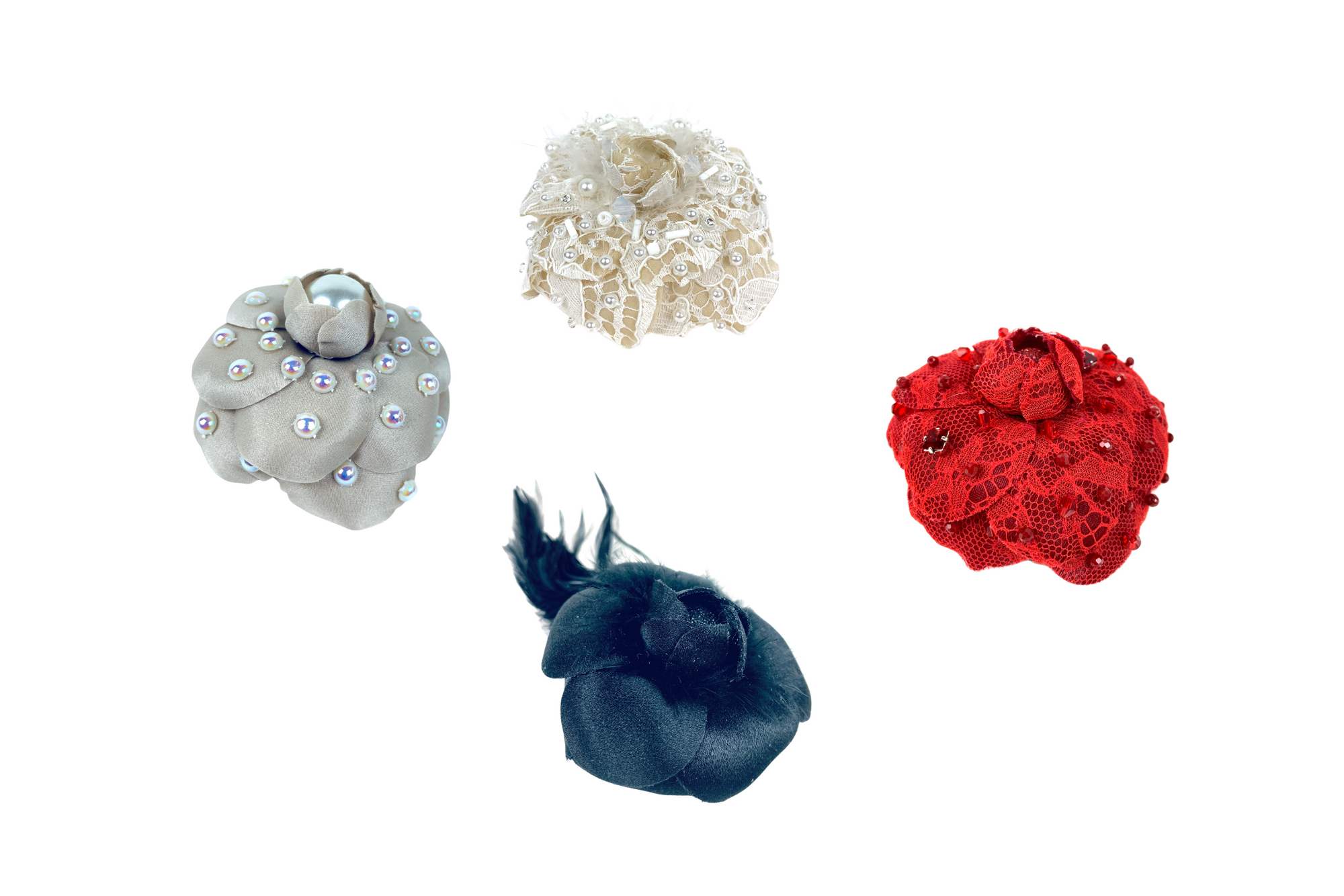 Brooch Flowers Large